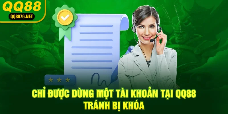 QQ88 🎖️ QQ88.COM Trang Chủ Chính Thức Việt Nam | Đăng ký +88K 39 Chỉ được dùng một tài khoản tại QQ88, tránh bị khóa